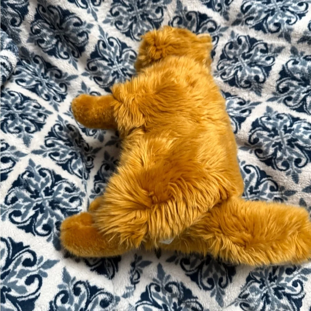 Harry Potter Wizarding World Crookshanks Plush Orange Stuffed Cat Toy